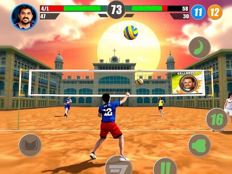 Nalgonda Volley Blitz Gameplay Screenshot